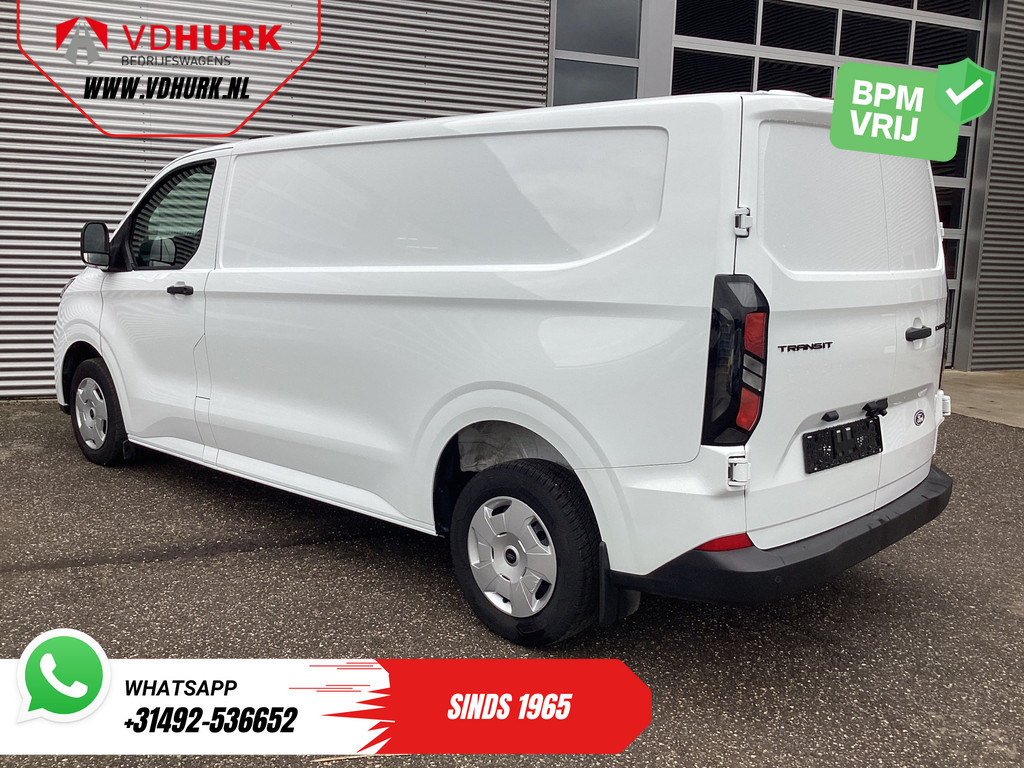 Ford Transit Custom Bestelbus 2.0 TDCI 136 pk Aut. L2 Trend BPM VRIJ! LED/ Carplay/ Camera/ Climate/ PDC/ Cruise 1