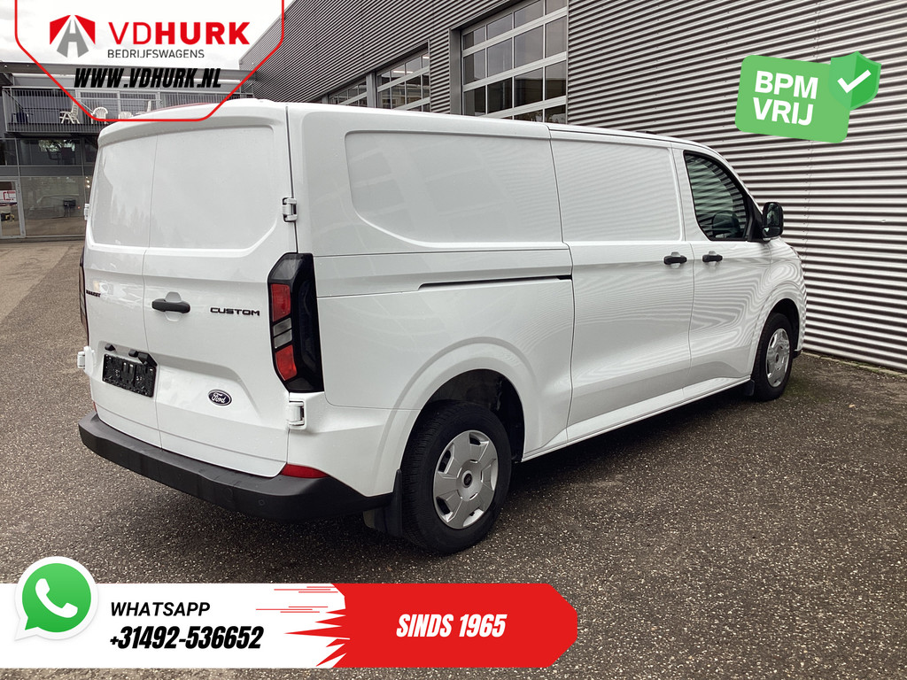 Ford Transit Custom Bestelbus 2.0 TDCI 136 pk Aut. L2 Trend BPM VRIJ! LED/ Carplay/ Camera/ Climate/ PDC/ Cruise 7