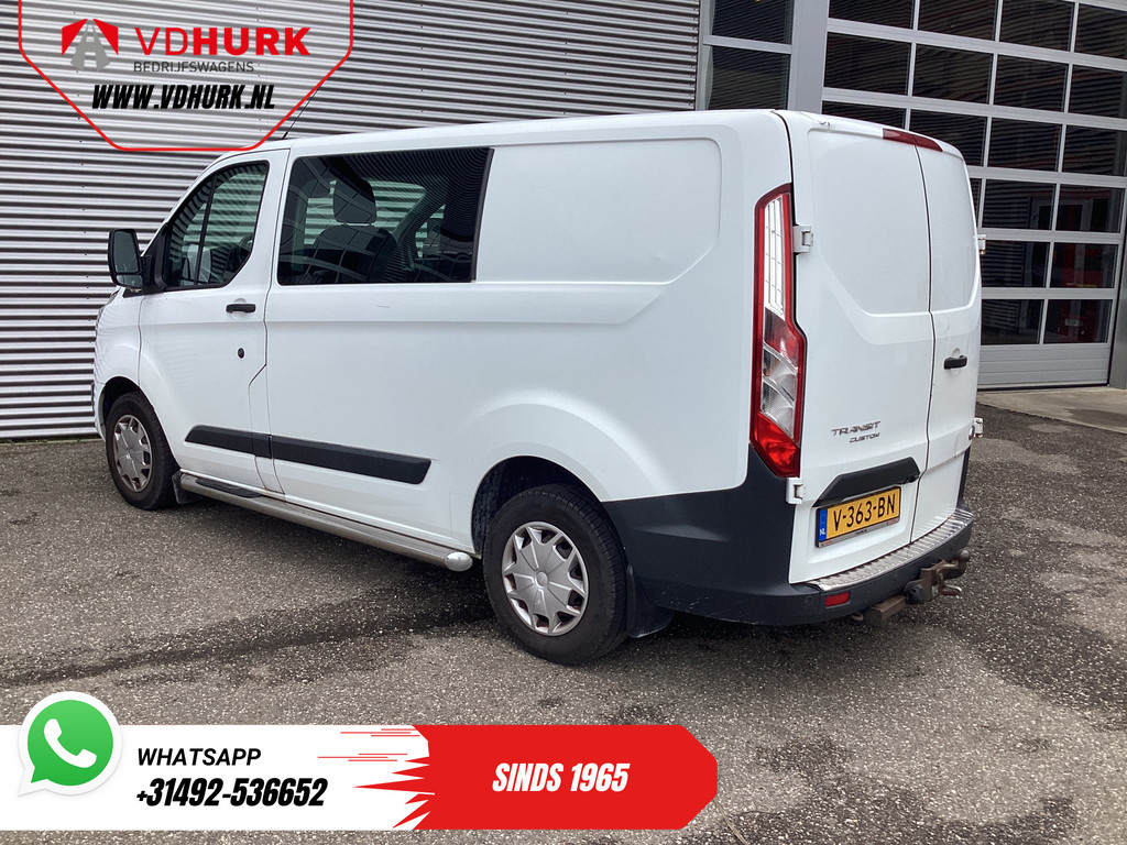 Ford Transit Custom Bestelbus 2.2 TDCI Trend Dubbel Cabine EXPORT Cruise/ Camera/ PDC/ Sidebars/ Airco 1