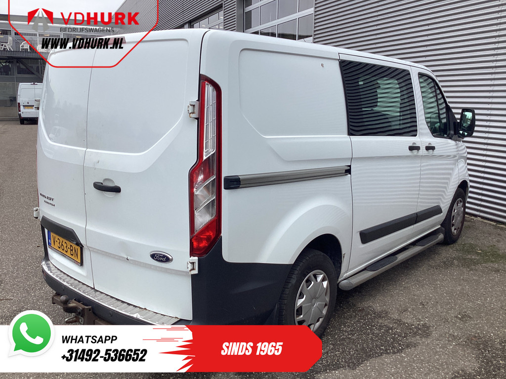 Ford Transit Custom Bestelbus 2.2 TDCI Trend Dubbel Cabine EXPORT Cruise/ Camera/ PDC/ Sidebars/ Airco 8
