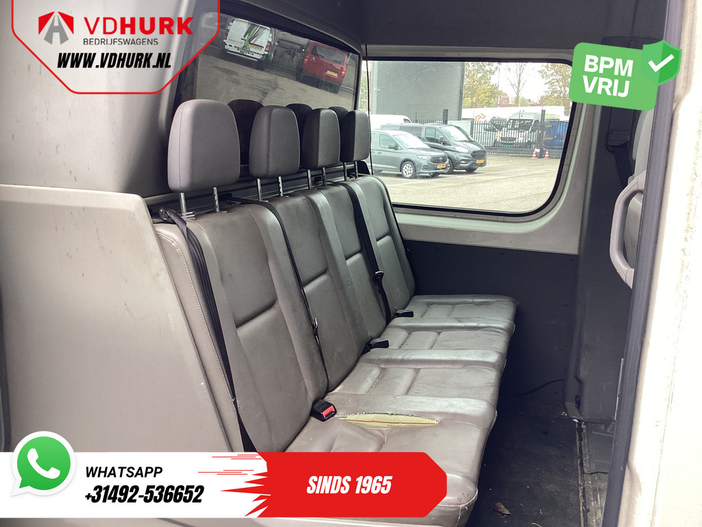 Volkswagen Crafter Bestelbus 50 2.5 TDI Aut. L2H2 DC Dubbel Cabine EXPORT 5 cil/ 3.5t Trekverm./ Airco/ 6 Pers./ 270Gr.Deuren/ Trekhaak 10