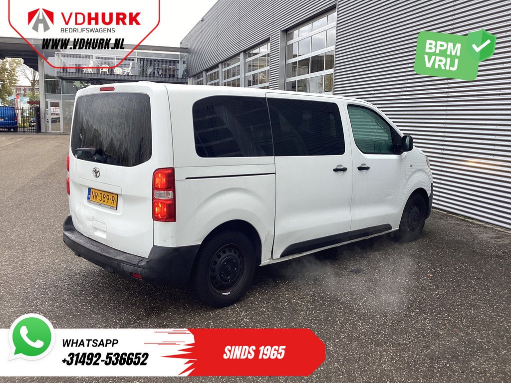 Toyota Proace Shuttle Personenvervoer 1.6 D-4D Incl. BTW/BPM € 12.975,00 EXPORT Kombi/ Combi/ 9 Pers./ 9P/ Shuttle/ Airco/ Cruise/ PDC/ Sidebars 8