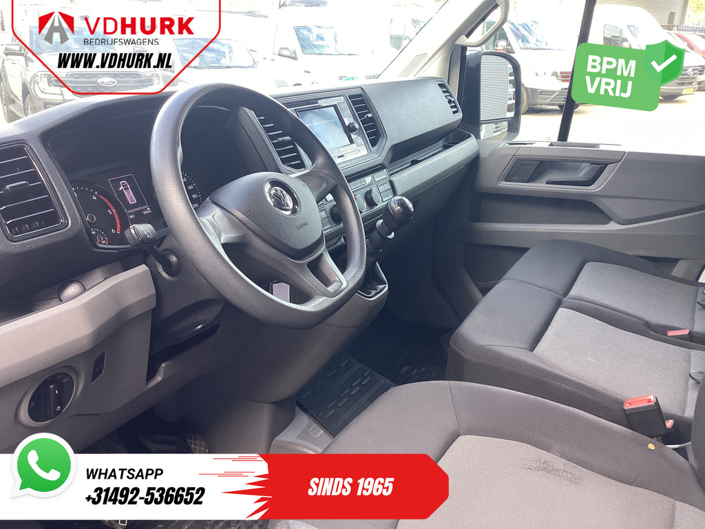 Volkswagen Crafter Bestelbus 35 2.0 TDI 140 pk L5H3 BPM VRIJ! 2x Schuifdeuren/ 270 Gr.Deuren/ Carplay/ Camera/ Airco 6