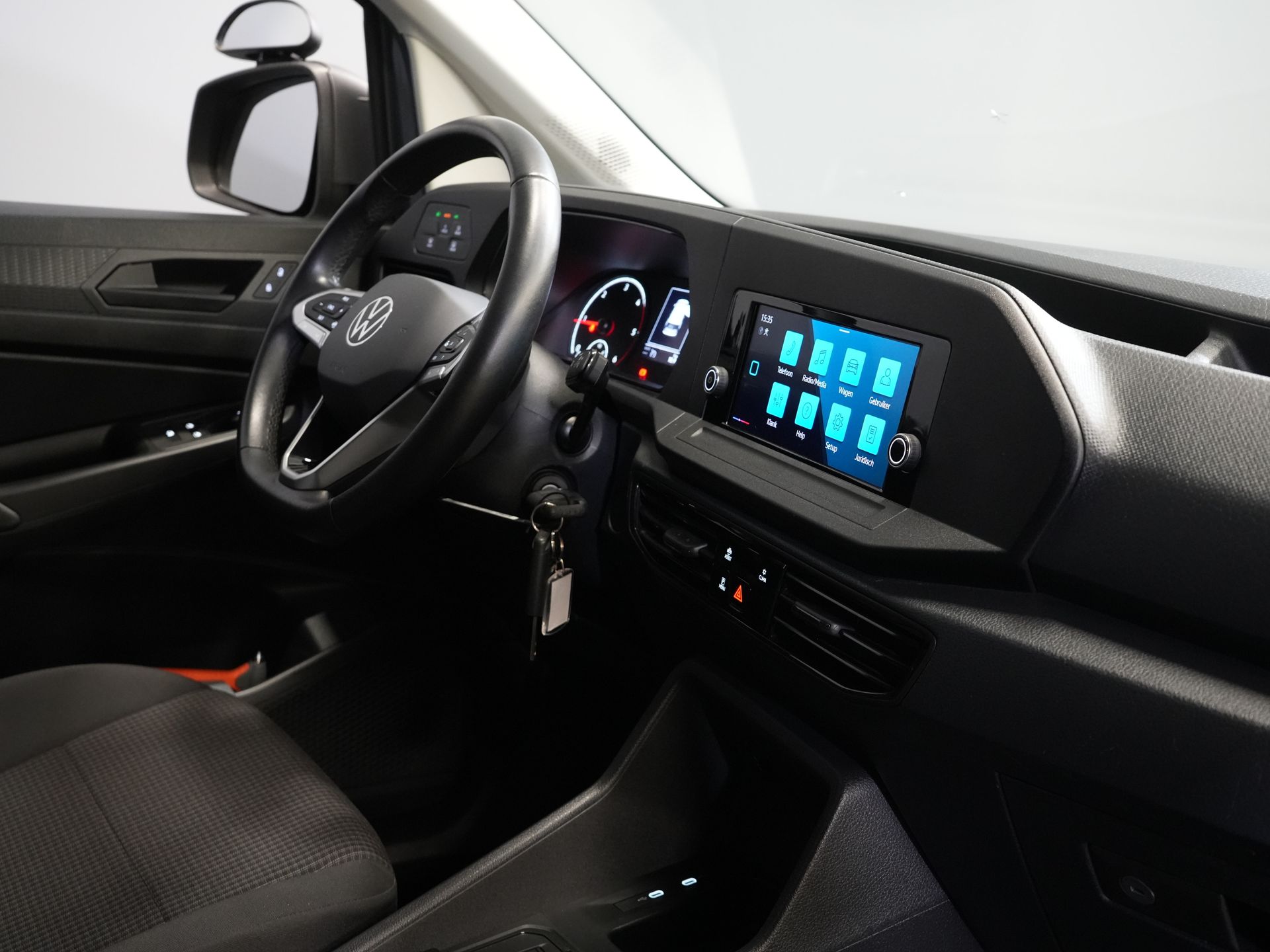 Volkswagen Caddy Cargo Bestelbus 2.0 TDI 125 pk DSG Aut. BPM VRIJ! NL Auto/ Camera/ Cruise/ PDC/ Airco/ Trekhaak 2