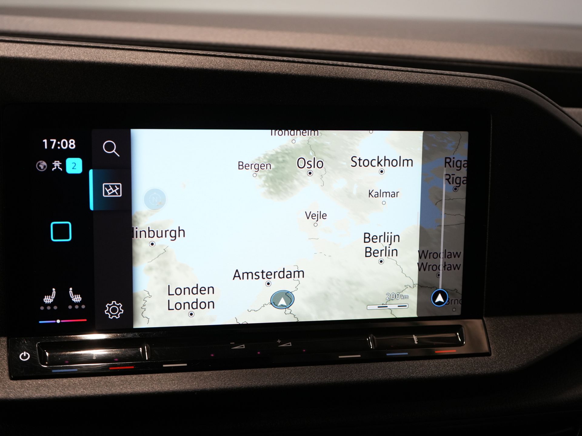 Volkswagen Caddy Cargo Bestelbus 2.0 TDI 125 pk DSG Aut. BPM VRIJ! Black Edition/ LED/ Virtual Cockpit/ Leder/ Adapt. Cruise/ Carplay/ Stoelverw./ Camera 23