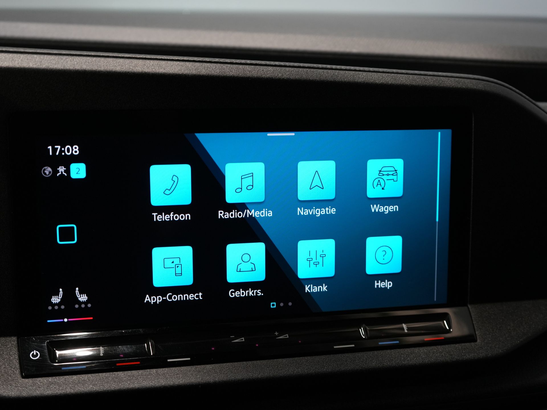 Volkswagen Caddy Cargo Bestelbus 2.0 TDI 125 pk DSG Aut. BPM VRIJ! Black Edition/ LED/ Virtual Cockpit/ Leder/ Adapt. Cruise/ Carplay/ Stoelverw./ Camera 24