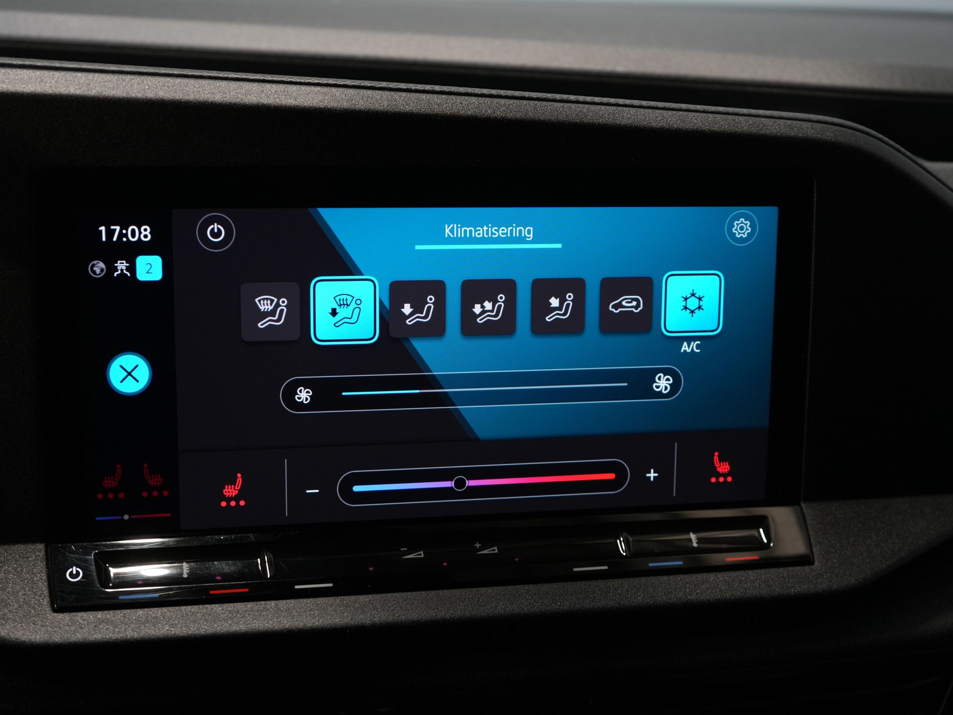 Volkswagen Caddy Cargo Bestelbus 2.0 TDI 125 pk DSG Aut. BPM VRIJ! Black Edition/ LED/ Virtual Cockpit/ Leder/ Adapt. Cruise/ Carplay/ Stoelverw./ Camera 25