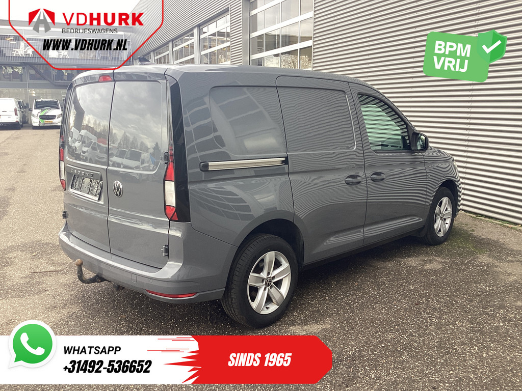 Volkswagen Caddy Cargo Bestelbus 2.0 TDI 125 pk BPM VRIJ! LED/ Carplay/ Stoelverw./ Cruise/ Airco/ Camera/ PDC/ LMV/ Trekhaak 3