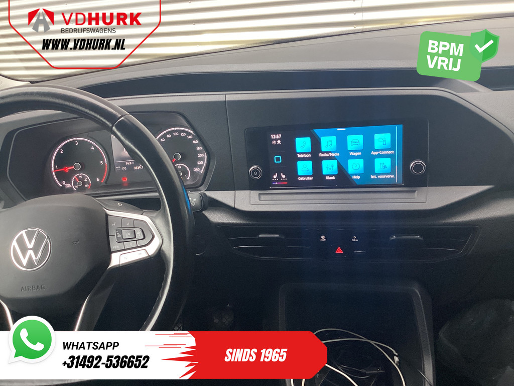 Volkswagen Caddy Cargo Bestelbus 2.0 TDI 125 pk BPM VRIJ! LED/ Carplay/ Stoelverw./ Cruise/ Airco/ Camera/ PDC/ LMV/ Trekhaak 9
