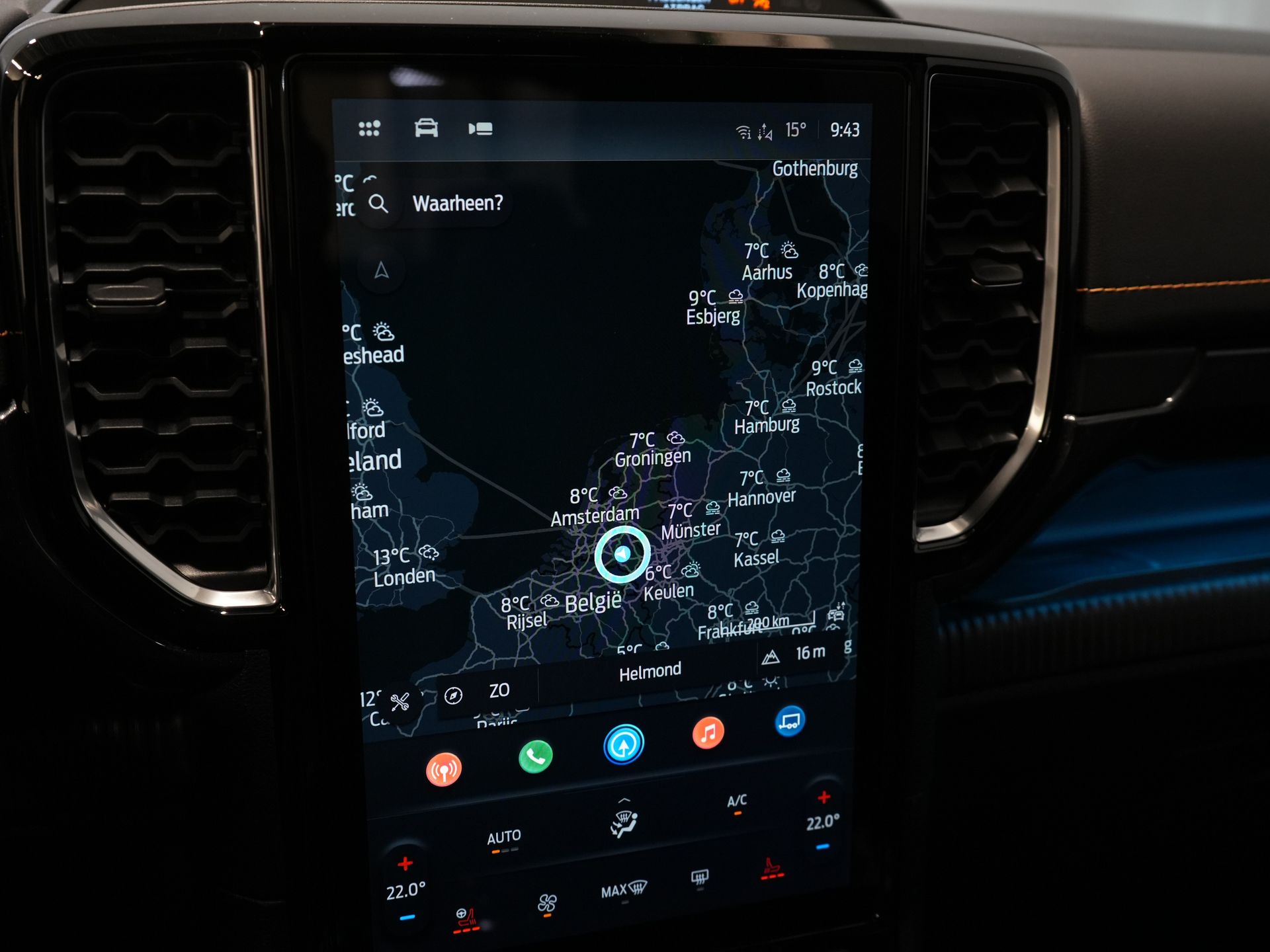 Ford Ranger Pick-Up Wildtrak 2.3 PHEV Double Cab 4x4/ B&O/ Tech-Pack/ Adapt.Cruise/ 3.5t Trekverm./ 360 Camera/ Leder/ Alarm/ Navi/ Carplay/ Trekhaa 24