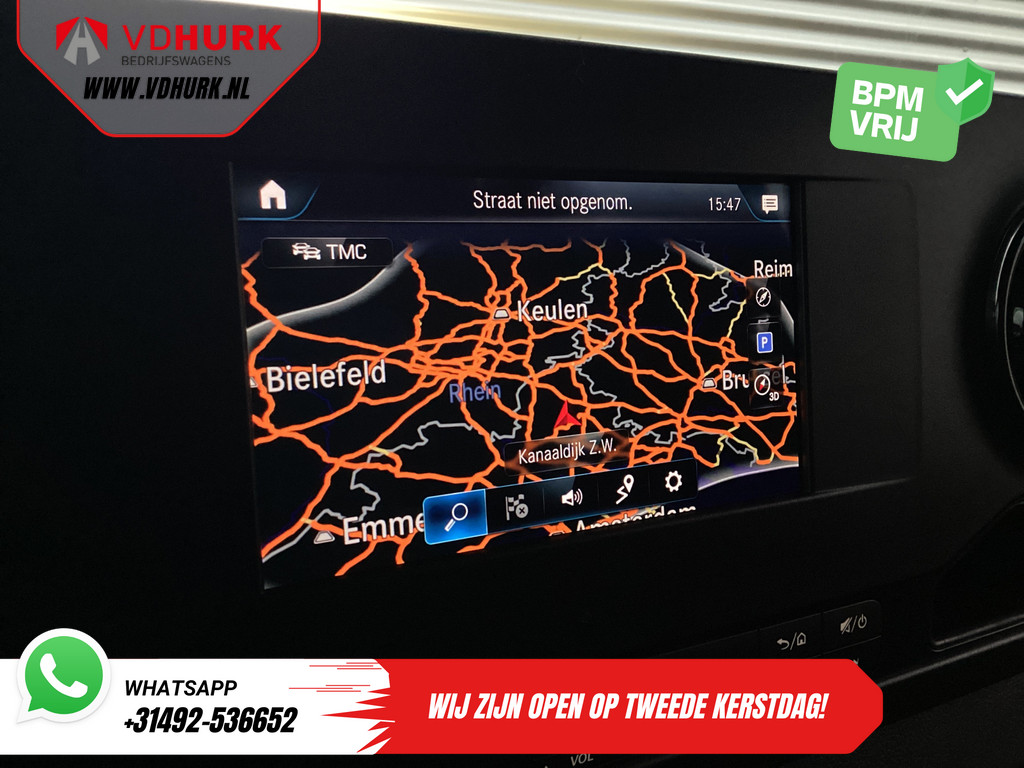 Mercedes-Benz Sprinter Bestelbus 317 CDI Aut. L2H2 3.5t Trekverm./ Gev.Stoel/ Standkachel/ Carplay/ Camera/ Navi/ Cruise/ DAB/ LMV/ Sidebars/ Trekhaak 9