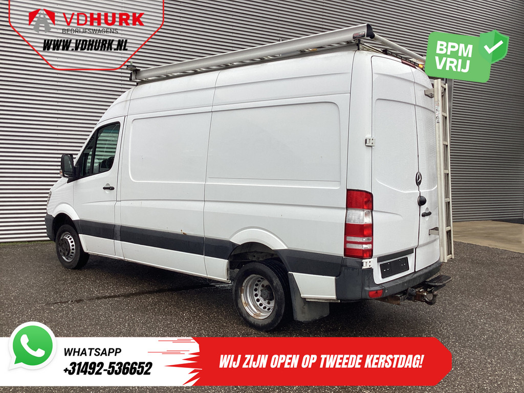Mercedes-Benz Sprinter Bestelbus 516 2.2 CDI L2H2 EXPORT E6/ Dubbel Lucht/ 3.5t Trekverm./ Imperiaal + Ladder/ Airco/ PDC 1
