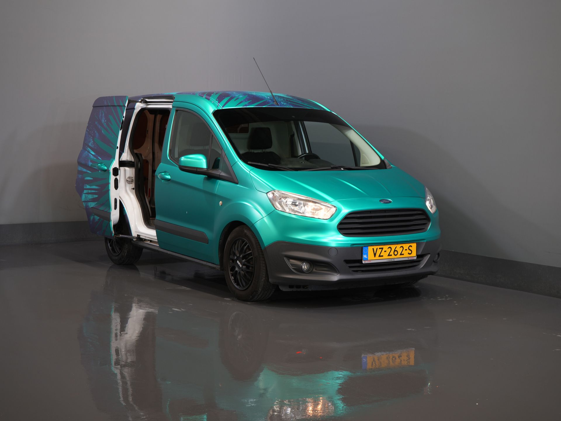 Ford Transit Courier Bestelbus 1.5 TDCI Trend BPM VRIJ! NL Auto/ 2xSchuifdeur/ Climate/ Trekhaak/ Betimmerd 8