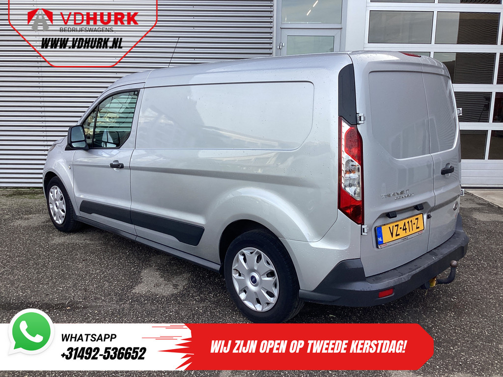 Ford Transit Connect Bestelbus 1.5 TDCI 100 pk L2 Trend EXPORT 3 Pers./ APK 06-2026/ Camera/ Carplay/ Cruise/ Airco/ Trekhaak 1