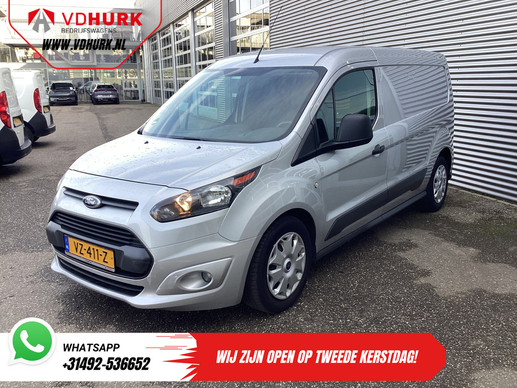 Ford Transit Connect Bestelbus 1.5 TDCI 100 pk L2 Trend EXPORT 3 Pers./ APK 06-2026/ Camera/ Carplay/ Cruise/ Airco/ Trekhaak 7