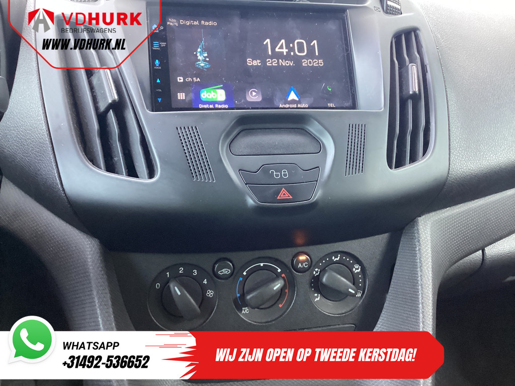 Ford Transit Connect Bestelbus 1.5 TDCI 100 pk L2 Trend EXPORT 3 Pers./ APK 06-2026/ Camera/ Carplay/ Cruise/ Airco/ Trekhaak 9