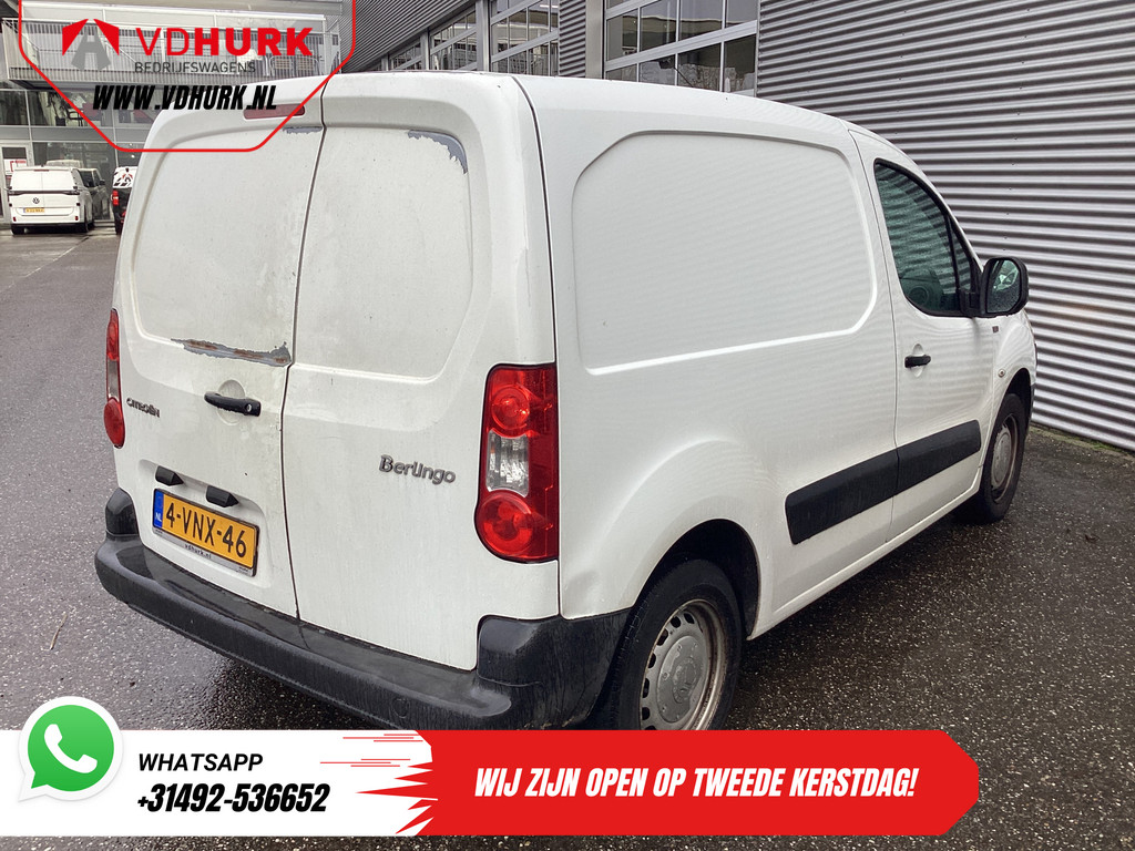Citroën Berlingo Bestelbus 1.6 HDI EXPORT APK 07-2026/ NL Auto/ D.B. Riem VV/ Airco 8