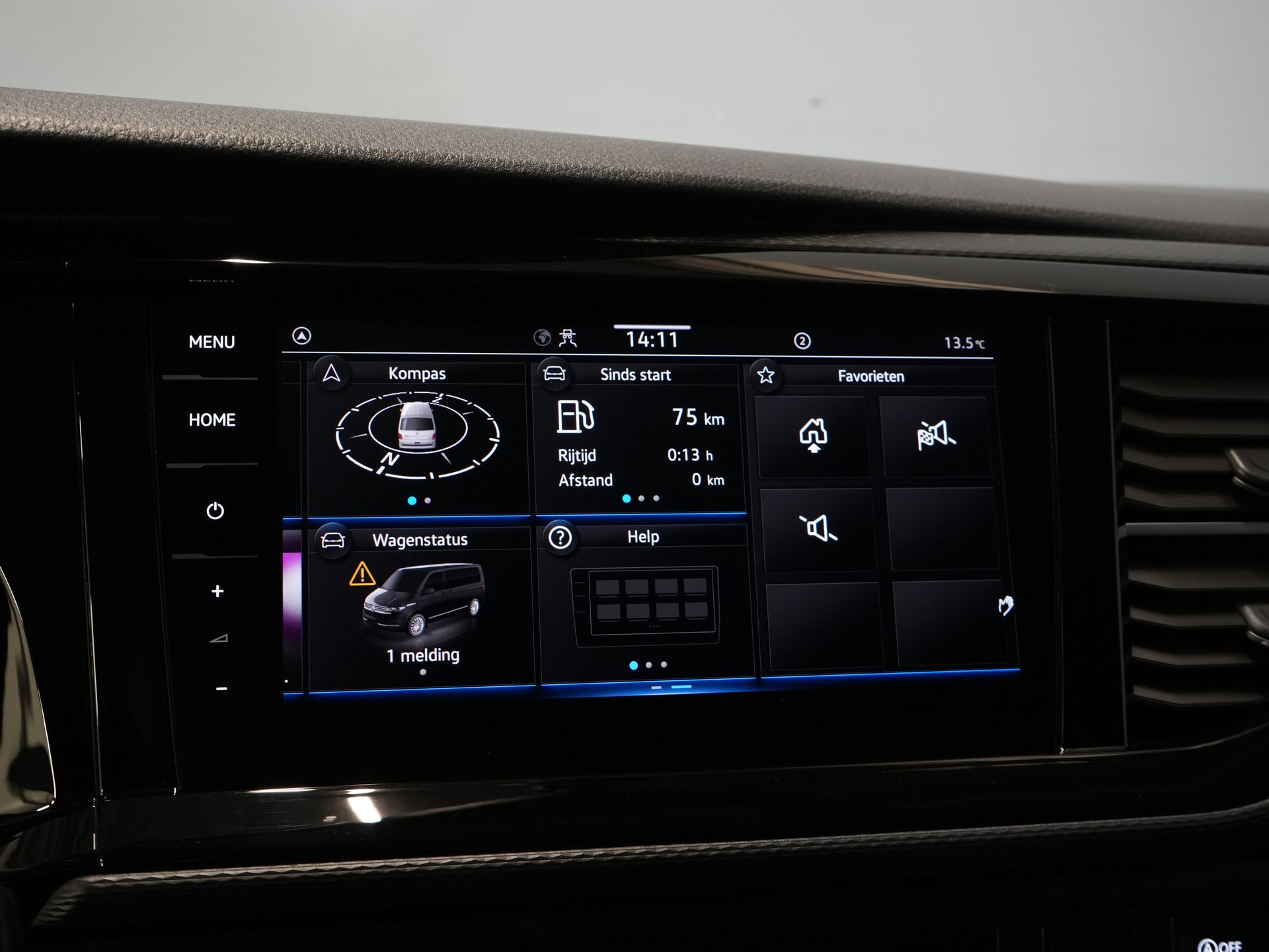 Volkswagen Transporter Bestelbus 2.0 TDI L2 BULLI BPM VRIJ! NL Auto/ LED/ Adapt. Cruise/ Virtual Cockpit/ 17