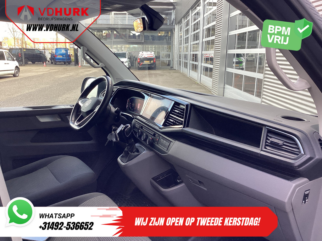 Volkswagen Transporter Bestelbus T6.1 2.0 TDI 150 pk DSG Aut. BPM VRIJ Virtual Cockpit/ 2.5t Trekverm./ CarPlay/ Camera/ Cruise/ Airco/ PDC 2