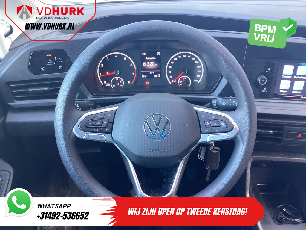 Volkswagen Caddy Cargo Bestelbus 1.5 TSI BENZINE BPM VRIJ! Cruise/ Airco/ DAB/ PDC 11