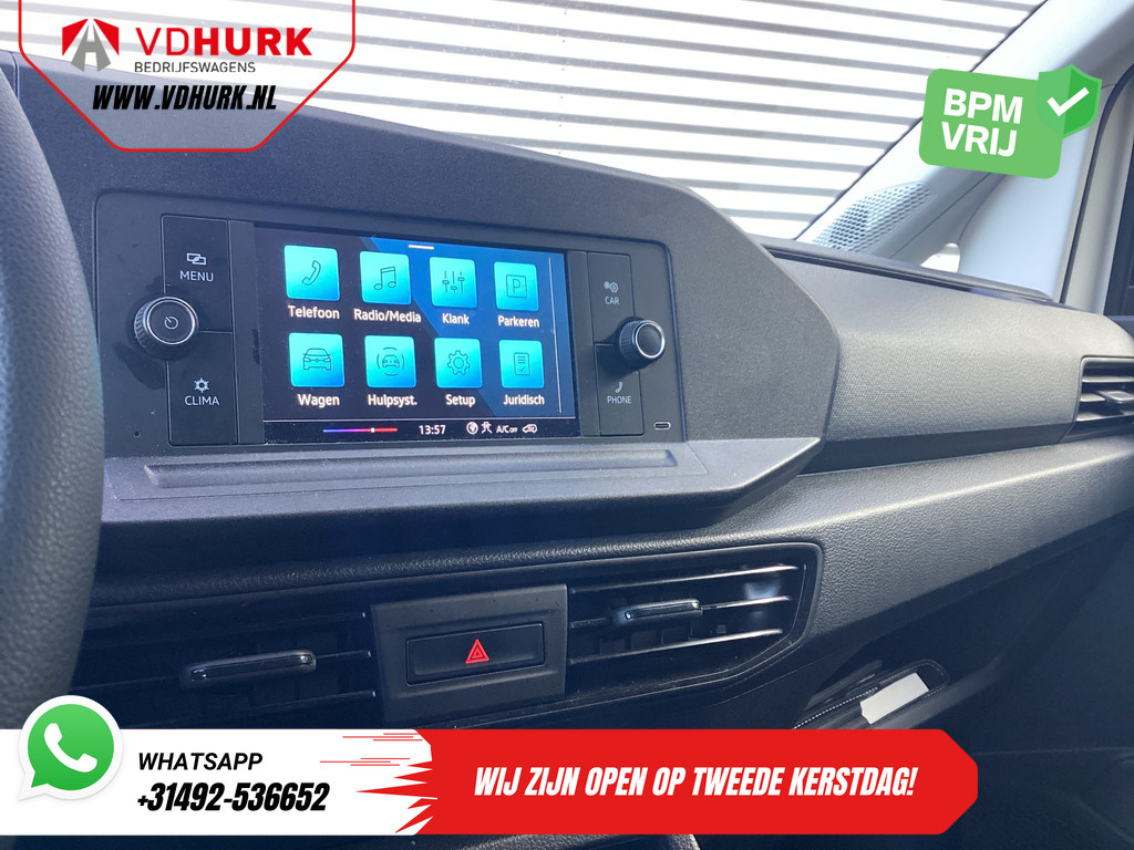 Volkswagen Caddy Cargo Bestelbus 1.5 TSI BENZINE BPM VRIJ! Cruise/ Airco/ DAB/ PDC 13