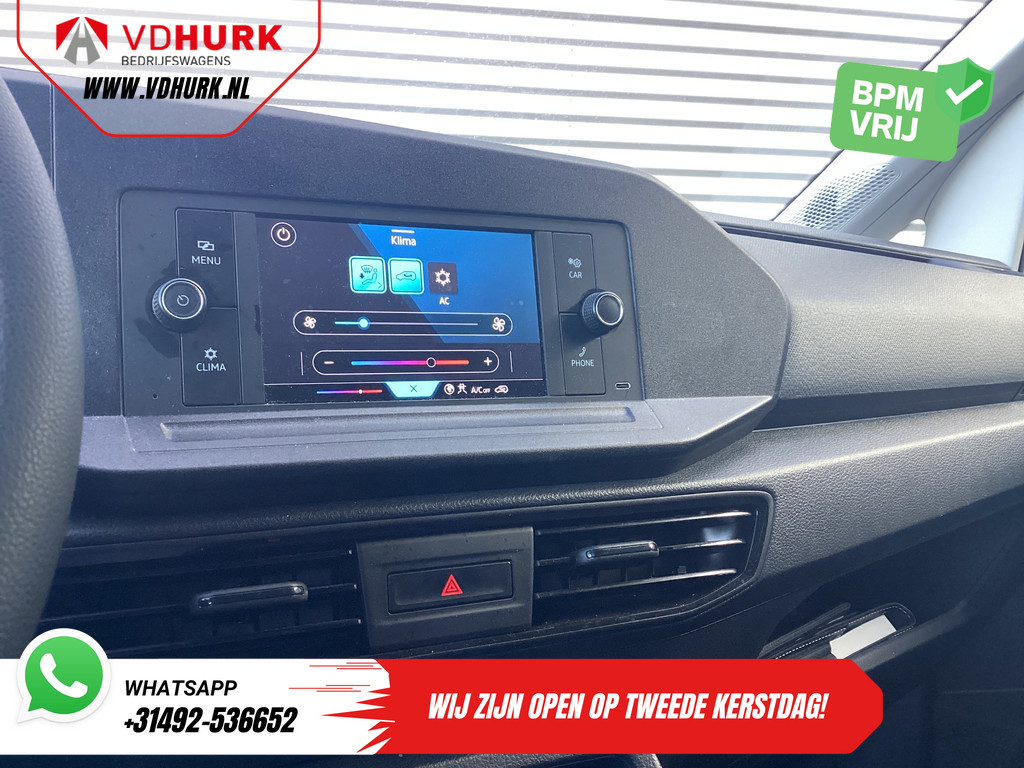 Volkswagen Caddy Cargo Bestelbus 1.5 TSI BENZINE BPM VRIJ! Cruise/ Airco/ DAB/ PDC 14