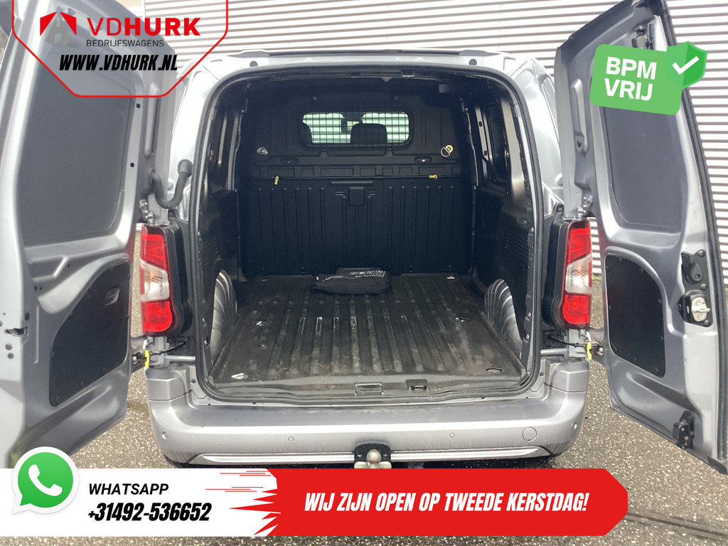 Citroën E-Berlingo Bestelbus Driver 50 kWh 275km WLTP MARGE Snellader/ 3Pers./ Carplay/ Camera/ Climate/ Trekhaak/ PDC V+A/ Keyless/ Head-Up 4