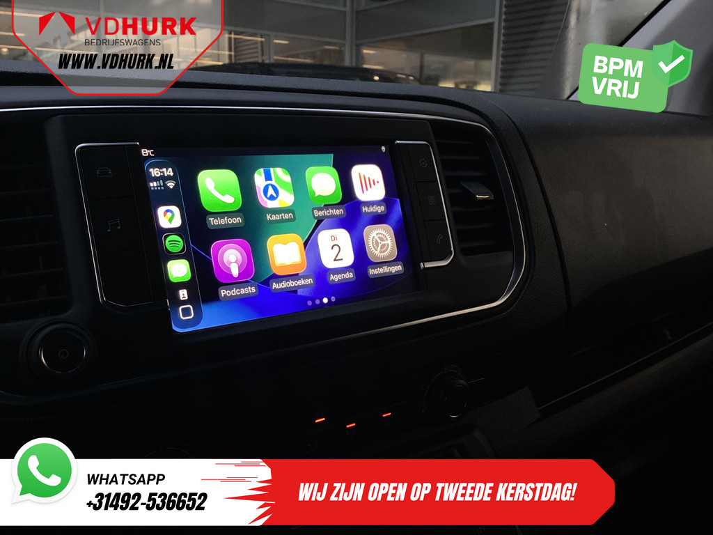 Citroën ë-Jumpy Bestelbus L2 75 kWh 330km WLTP Snellader/ 3 Pers./ Carplay/ Camera/ PDC/ Cruise/ Airco 13