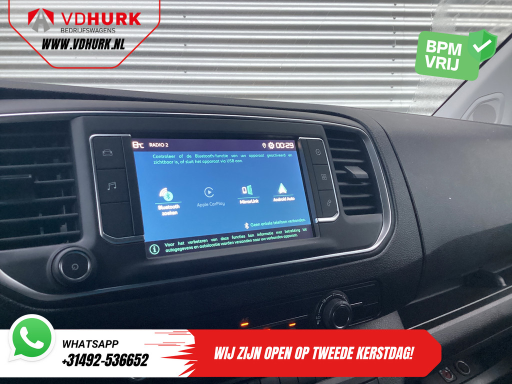 Citroën ë-Jumpy Bestelbus L2 75 kWh 330km WLTP Snellader/ 3 Pers./ Carplay/ Camera/ PDC/ Cruise/ Airco 16