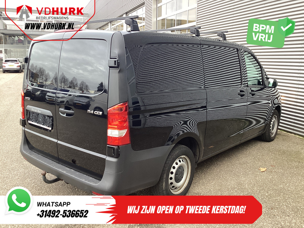 Mercedes-Benz Vito Bestelbus 114 CDI Aut. L2 BPM VRIJ! Adapt. Cruise/ Carplay/ Camera/ Trekhaak/ Betimmering 8
