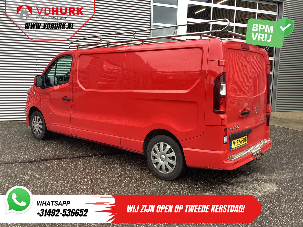 Opel Vivaro Bestelbus 1.6 CDTI 125 pk L2 EXPORT EURO 6/ NL Auto/ Imperiaal/ Airco/ Navi/ Cruise/ PDC/ DAB/ Trekhaak 1