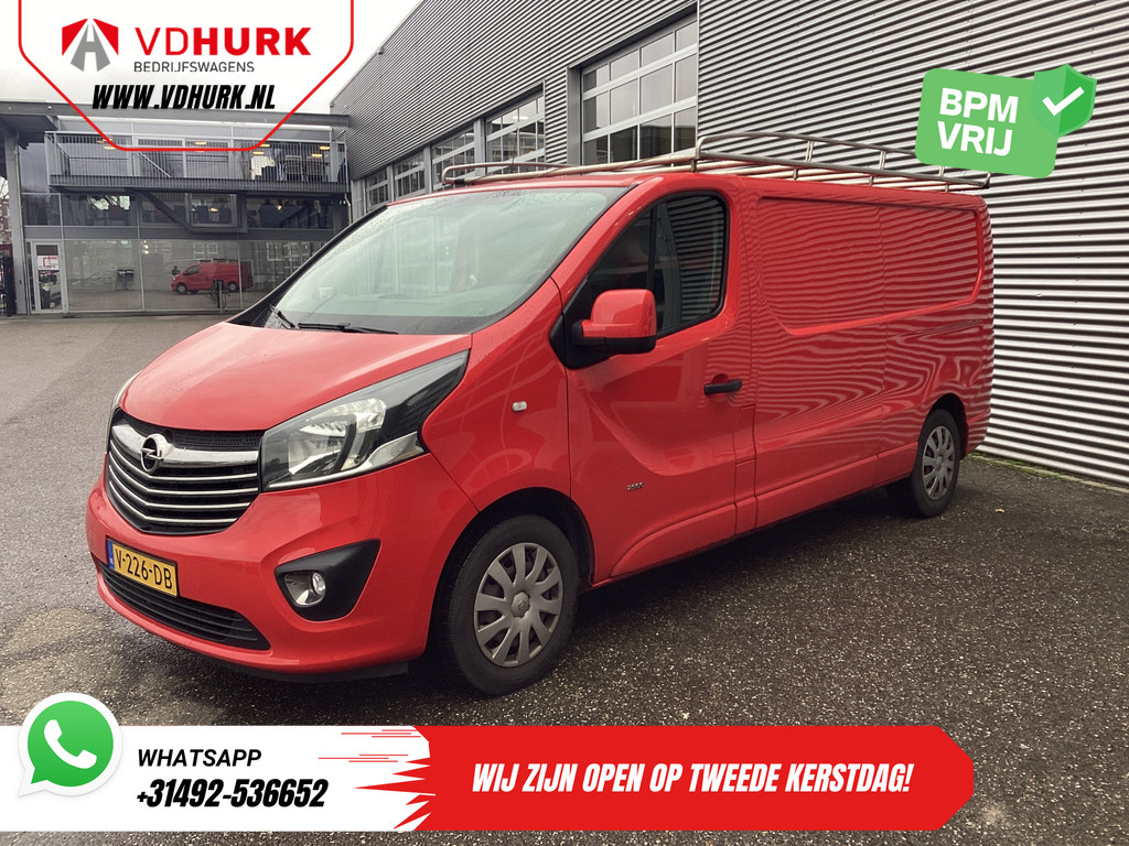 Opel Vivaro Bestelbus 1.6 CDTI 125 pk L2 EXPORT EURO 6/ NL Auto/ Imperiaal/ Airco/ Navi/ Cruise/ PDC/ DAB/ Trekhaak 7