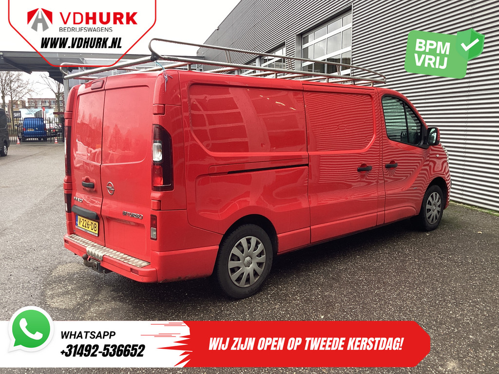 Opel Vivaro Bestelbus 1.6 CDTI 125 pk L2 EXPORT EURO 6/ NL Auto/ Imperiaal/ Airco/ Navi/ Cruise/ PDC/ DAB/ Trekhaak 8