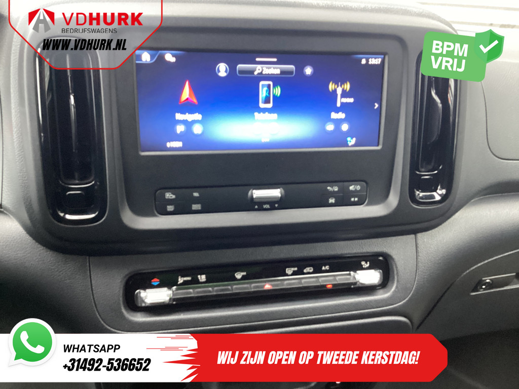 Mercedes-Benz Vito Bestelbus 116 CDI Aut. L3 DC Dubbel Cabine BPM VRIJ! 6 Pers./ 2xSchuifdeur/ LED/ Stoelverw./ 270Gr. Deuren/ Carplay/ Camera/ Cruise/ Trekh 10