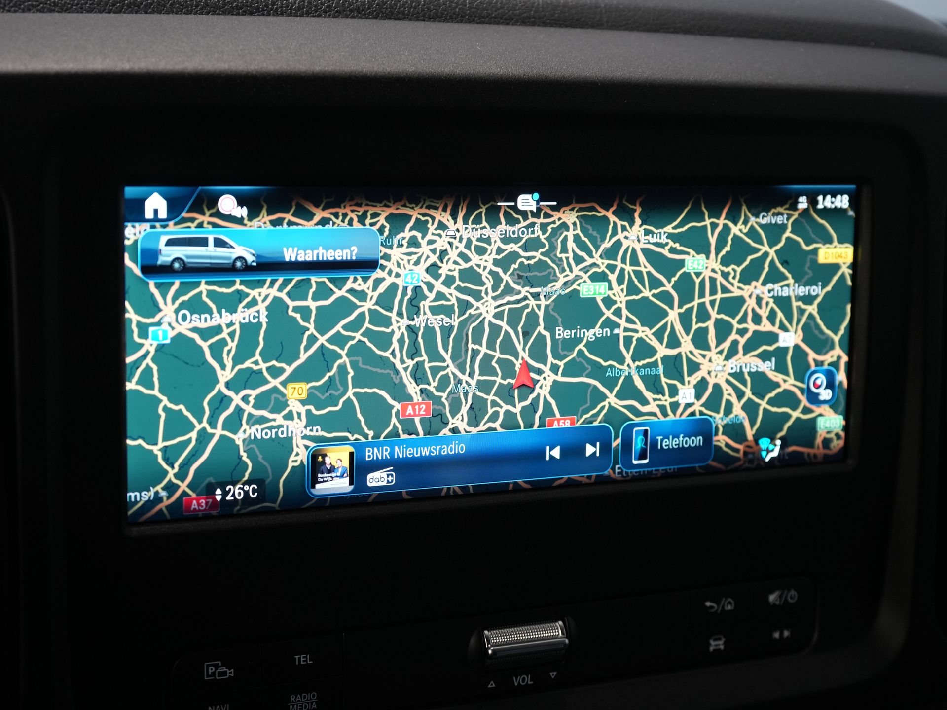 Mercedes-Benz Vito Bestelbus 116 CDI Aut. L3 DC Dubbel Cabine BPM VRIJ! 6 Pers./ 2xSchuifdeur/ Sidebars/ LED/ 19