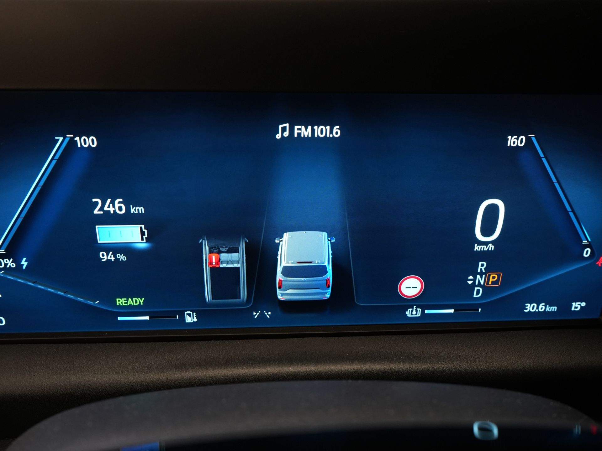 Ford E-Transit Custom Bestelbus 340 L2 Trend 65 kWh 330 km WLTP LED/ Snellader/ 2.3t Trekverm./ Stuurverw./ Stoelverw./ Carplay/ Climate/ Camera/ PDC/ Cruise 19