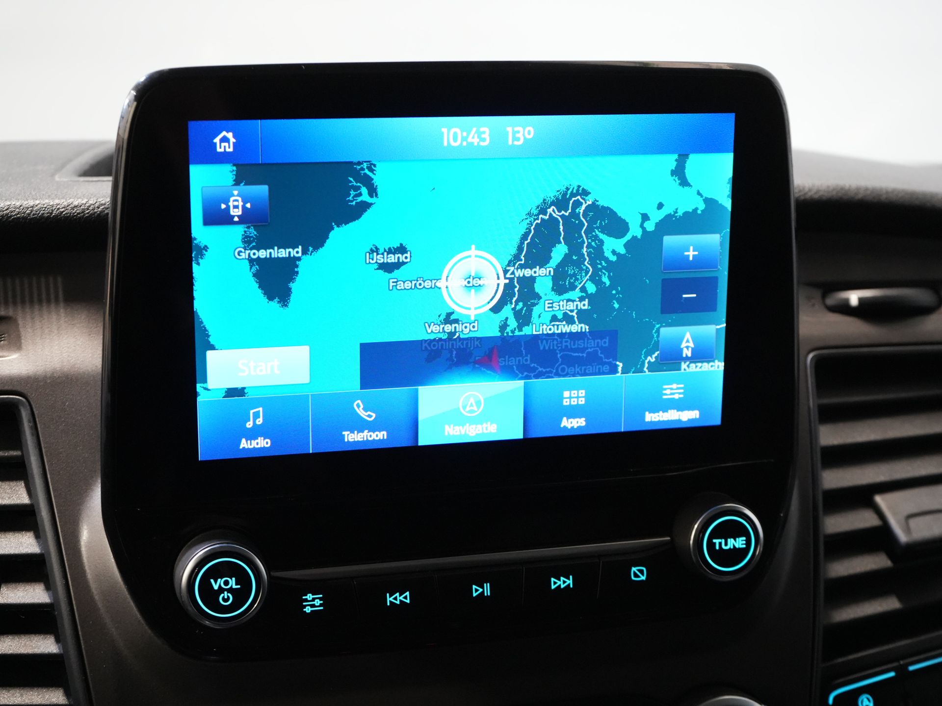 Ford Transit Custom Bestelbus 2.0 TDCI 130 pk BPM VRIJ! Sortimo/ Standkachel/ Stoelverw./ Carplay/ Camera/ Navi/ Cruise 24