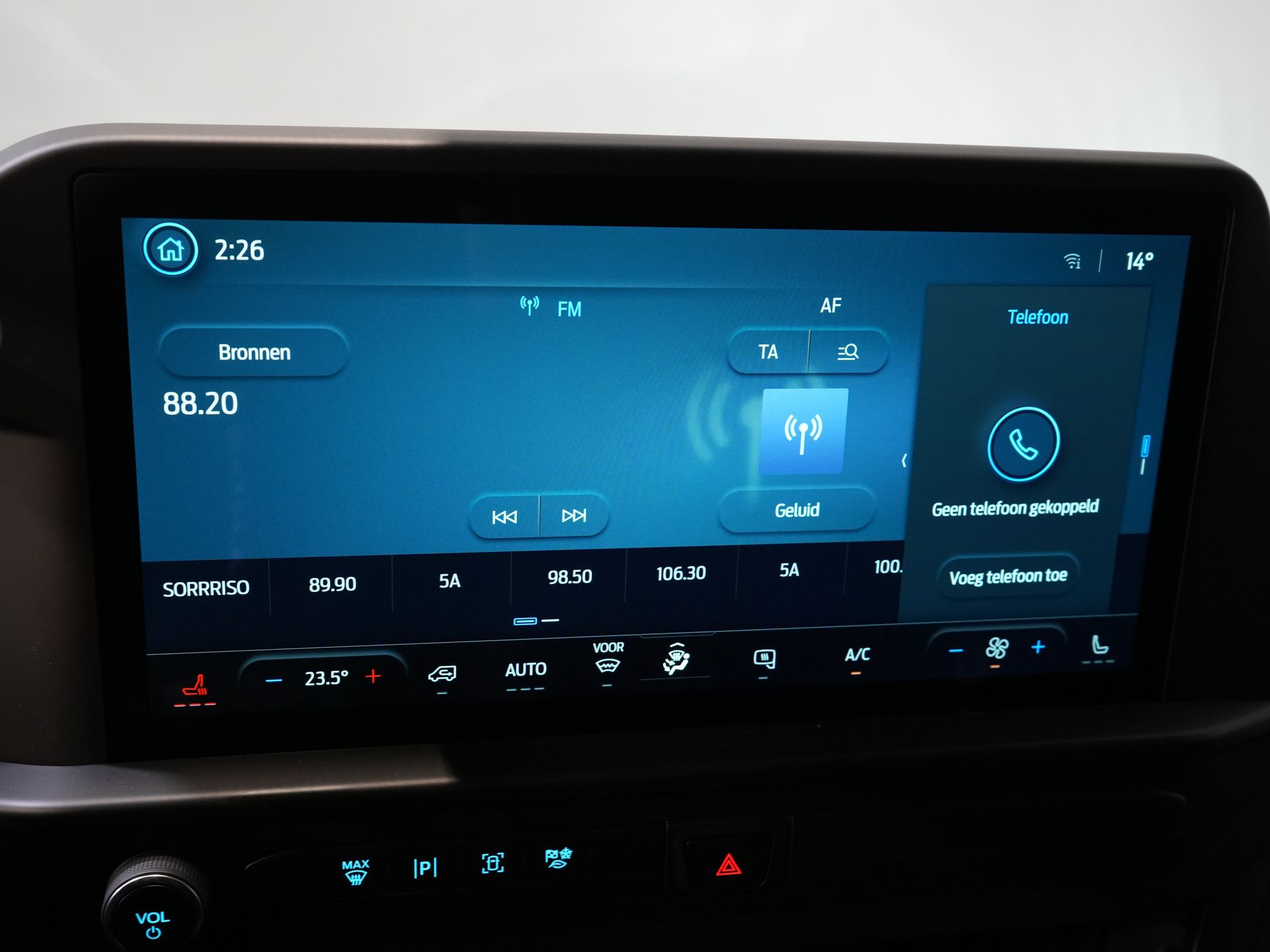 Ford E-Transit Custom Bestelbus 320 Trend 65 kWh 330 km WLTP LED/ Snellader/ 2.3t Trekverm./ Stoelverw./ Carplay/ Climate/ Camera/ PDC/ Cruise 22