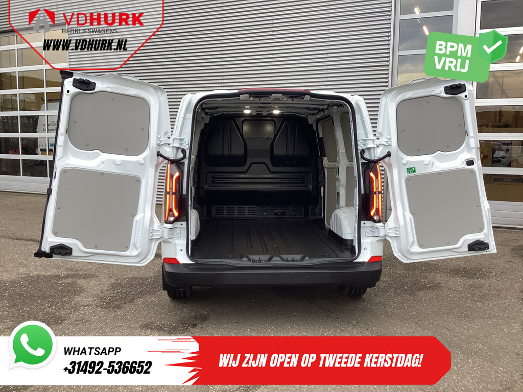 Ford E-Transit Custom Bestelbus 320 Trend 65 kWh 330 km WLTP LED/ Snellader/ 2.3t Trekverm./ Stoelverw./ Carplay/ Climate/ Camera/ PDC/ Cruise 4