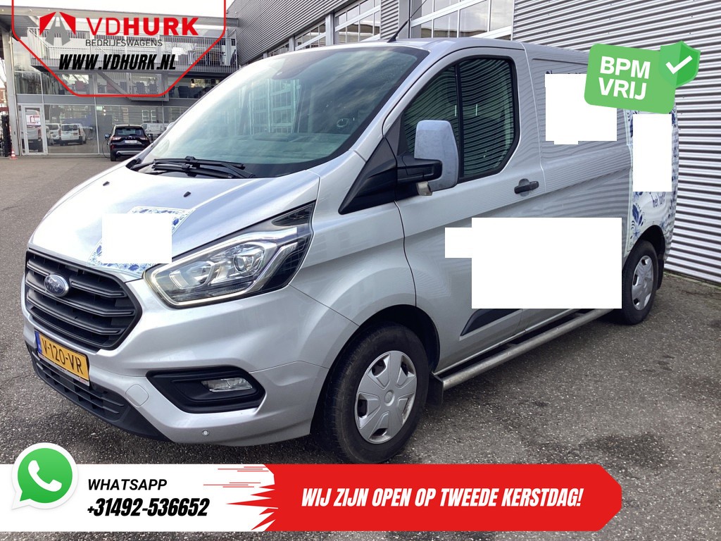 Ford Transit Custom Bestelbus 2.0 TDCI EXPORT NL Auto/ 3 Pers./ Airco/ Cruise/ Sidebars/ PDC/ Trekhaak 7