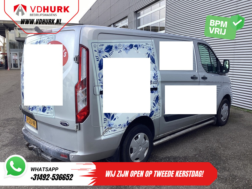 Ford Transit Custom Bestelbus 2.0 TDCI EXPORT NL Auto/ 3 Pers./ Airco/ Cruise/ Sidebars/ PDC/ Trekhaak 8