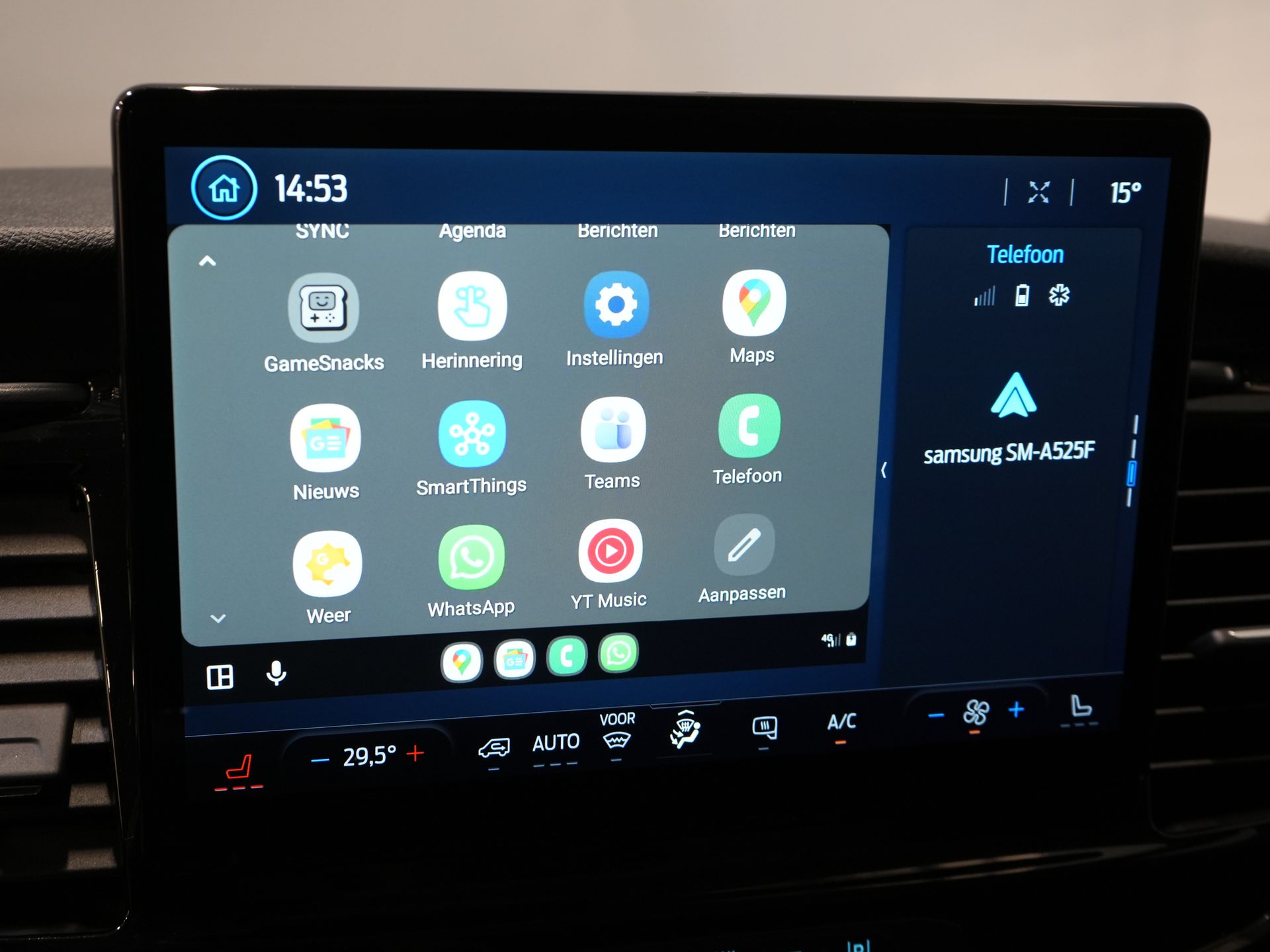 Ford Transit Bestelbus 350 2.0 TDCI 130 pk L3H3 Adapt.Cruise/ 360 Camera/ 270Gr.Deuren/ Stoelverw./ Navi/ Carplay/ PDC/ Climate 24