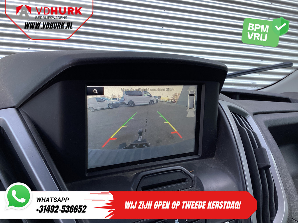 Ford Transit Bestelbus 2.0 TDCI 130 pk L2H2 Trend NL Auto/ 2xSchuifdeur/ Imperaal + Ladder/ Inrichting/ Cruise/ Camera/ Trekhaak/ PDC/ Airco 13