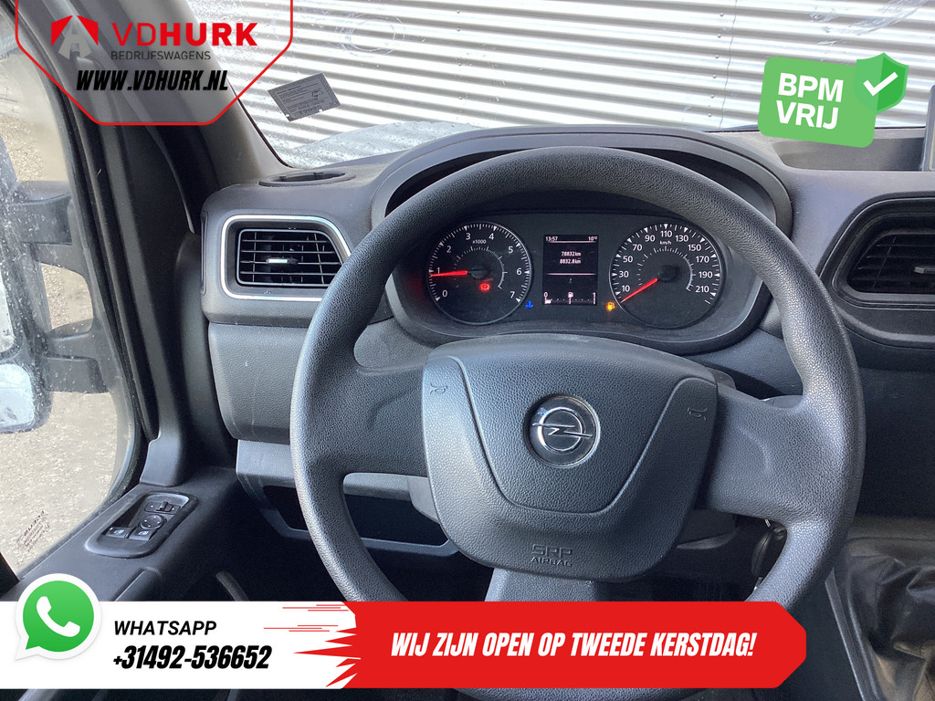 Opel Movano Bestelbus 2.3 CDTI 135 pk L3H2 2x Schuifdeur/ Imperiaal + Ladder/ Inrichting/ PDC/ Trekhaak/ Radio 12
