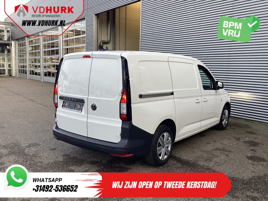 Volkswagen Caddy Cargo Maxi Bestelbus 2.0 TDI 125 pk DSG Aut. Adapt.Cruise/ LED/ Carplay/ Standkachel/ Stoelverw./ PDC 1