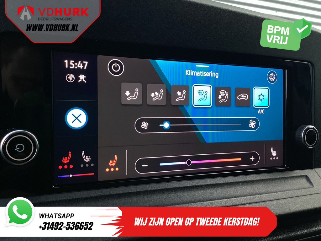 Volkswagen Caddy Cargo Maxi Bestelbus 2.0 TDI 125 pk DSG Aut. Adapt.Cruise/ LED/ Carplay/ Standkachel/ Stoelverw./ PDC 12