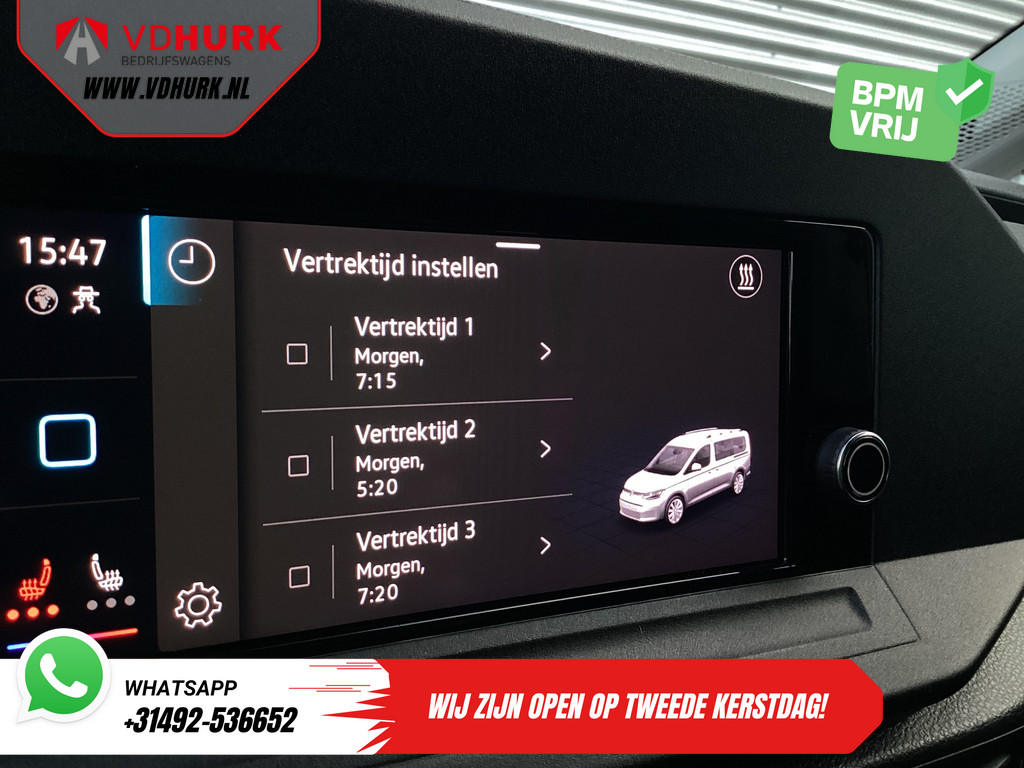 Volkswagen Caddy Cargo Maxi Bestelbus 2.0 TDI 125 pk DSG Aut. Adapt.Cruise/ LED/ Carplay/ Standkachel/ Stoelverw./ PDC 13
