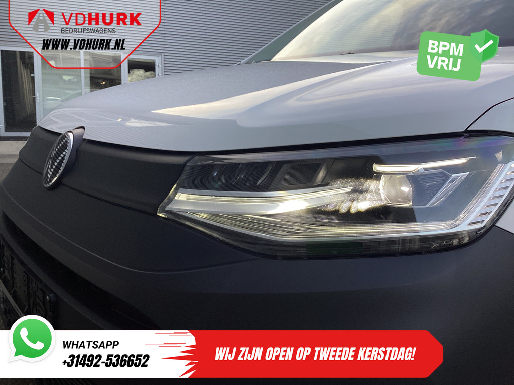 Volkswagen Caddy Cargo Maxi Bestelbus 2.0 TDI 125 pk DSG Aut. Adapt.Cruise/ LED/ Carplay/ Standkachel/ Stoelverw./ PDC 15