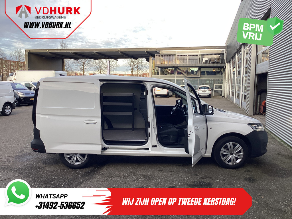 Volkswagen Caddy Cargo Maxi Bestelbus 2.0 TDI 125 pk DSG Aut. Adapt.Cruise/ LED/ Carplay/ Standkachel/ Stoelverw./ PDC 5