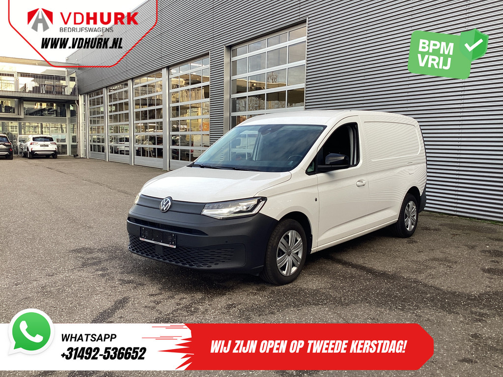 Volkswagen Caddy Cargo Maxi Bestelbus 2.0 TDI 125 pk DSG Aut. Adapt.Cruise/ LED/ Carplay/ Standkachel/ Stoelverw./ PDC 6